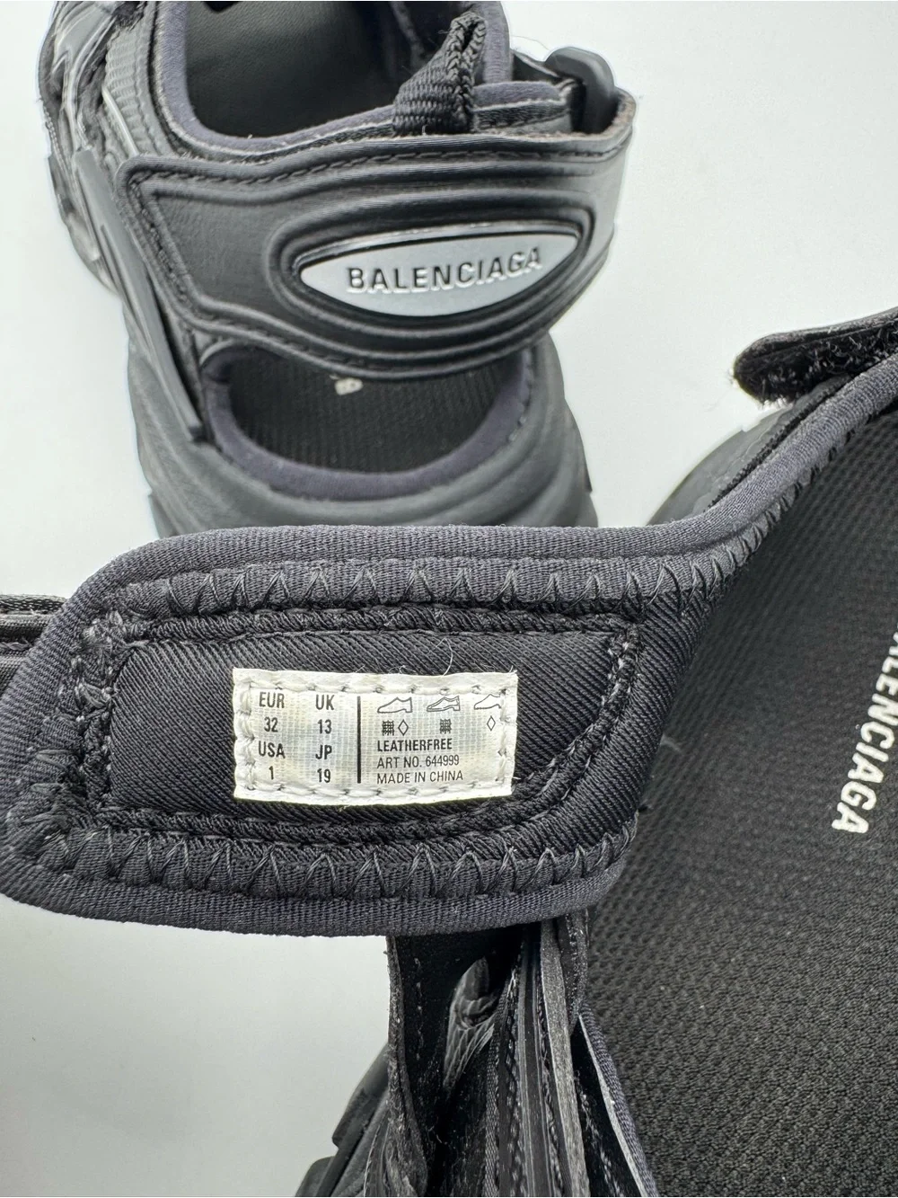 Balenciaga track sandals